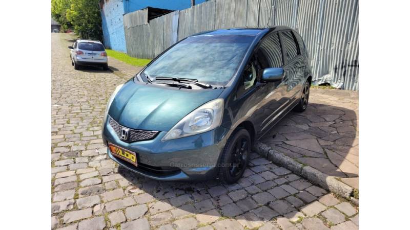 HONDA - FIT - 2009/2009 - Verde - Sob Consulta