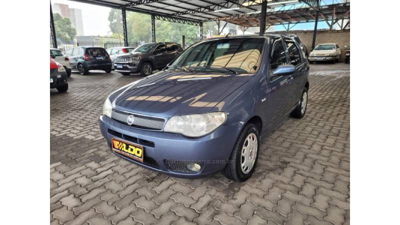 FIAT - PALIO - 2004/2005 - Azul - Sob Consulta