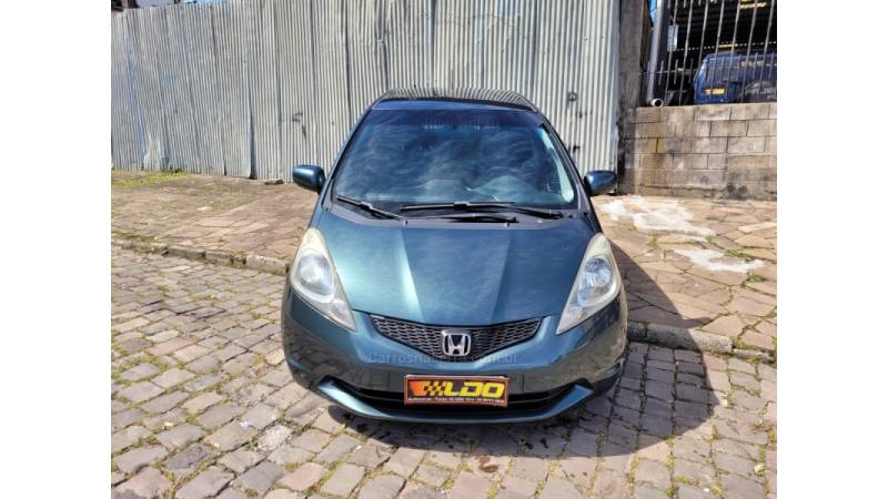 HONDA - FIT - 2009/2009 - Verde - Sob Consulta