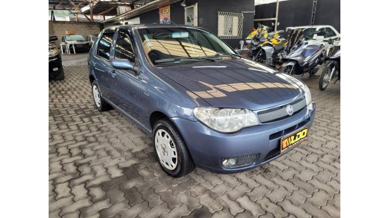 FIAT - PALIO - 2004/2005 - Azul - Sob Consulta