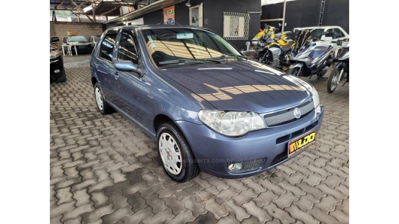 FIAT - PALIO - 2004/2005 - Azul - Sob Consulta