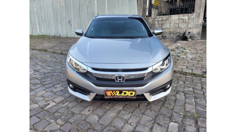 HONDA - CIVIC - 2018/2018 - Prata - Sob Consulta