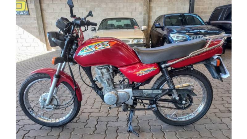HONDA - CG 125 - 1999/1999 - Vermelha - R$ 7.990,00