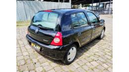 RENAULT - CLIO - 2008/2009 - Preta - R$ 21.990,00