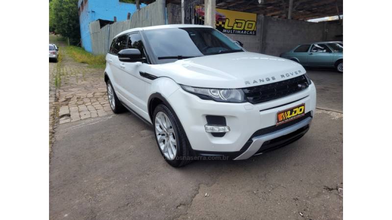 LAND ROVER - RANGE ROVER EVOQUE - 2013/2013 - Branca - Sob Consulta