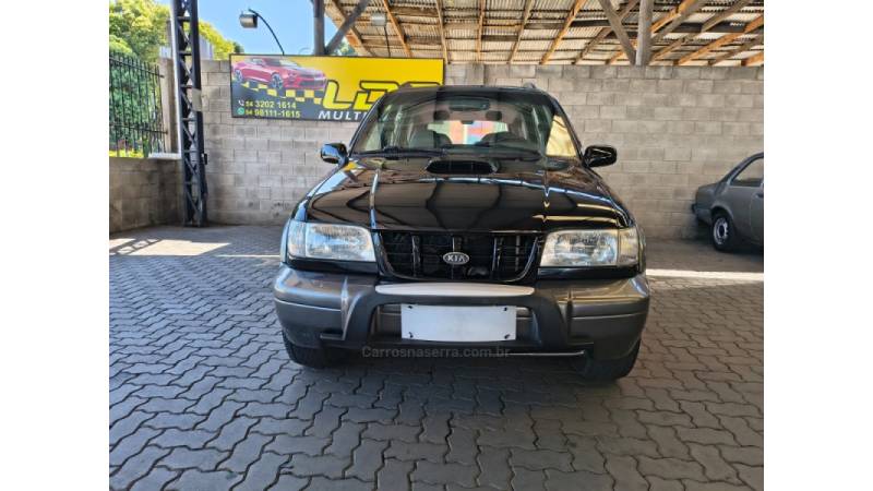 KIA MOTORS - SPORTAGE - 2002/2003 - Preta - R$ 25.000,00