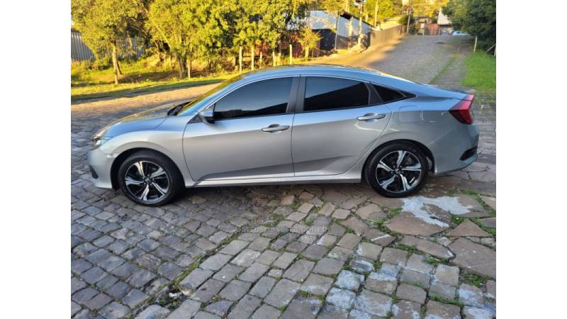HONDA - CIVIC - 2018/2018 - Prata - Sob Consulta