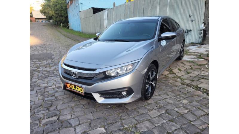 HONDA - CIVIC - 2018/2018 - Prata - Sob Consulta